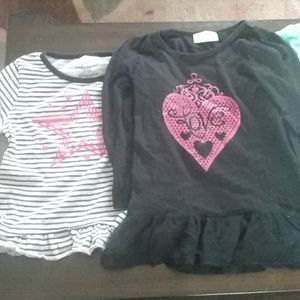 4 long sleeve girl shirts